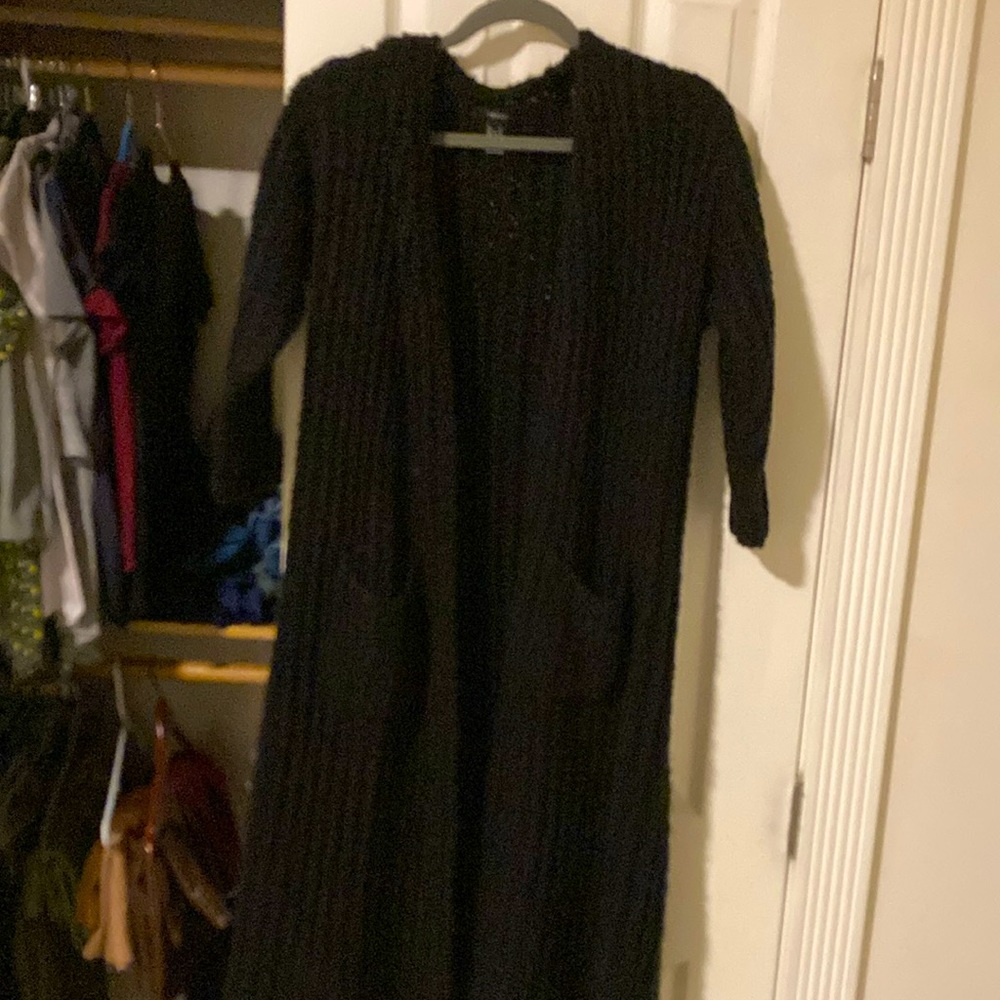 Forever 21 long knit cardigan
